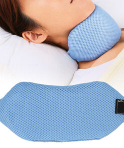 Anti-Snoring Neck Pillow & Chin Support for Mouth Breathing Prevention