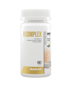 Maxler B-Complex with Vitamin C - 60 Capsules (1 Bottle)