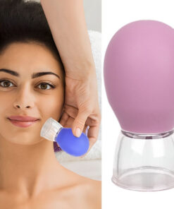 Silicone Facial Cupping Set: Cosmetic Body & Face Massager Tool (1pc)