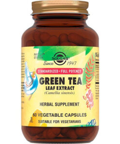Solgar Green Tea Leaf Extract Capsules, 60 Count