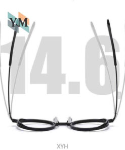 Round Japanese Retro Eyeglass Frames