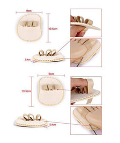 3-Finger Toe Separator & Orthopedic Bunion Corrector for Men & Women