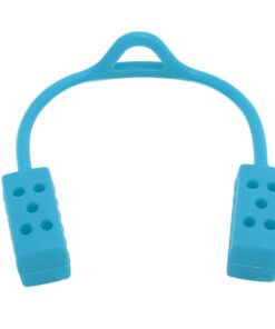 Jawline Exerciser - Powerful Facial Muscle Trainer for Double Chin Reduction, Face & Neck Slimming, Blue