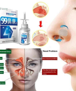 Allergy Nasal Spray for Chronic Congestion, Sinus Pressure & Dry Itchy Nose