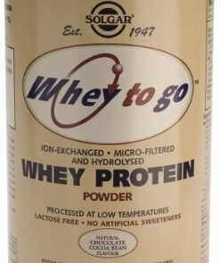 Solgar Way to Go Chocolate Protein Powder 377g Jar