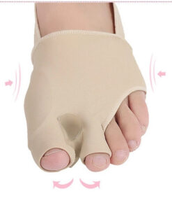Silicone & Elastic Bunion Corrector with Heel Strap | Pain Relief for Corns, Blisters, Ingrown Nails | One Size Fits All