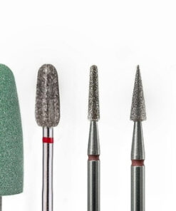 7-Piece Fine Grit Nail Drill Bit Set for E-file Manicure/Pedicure