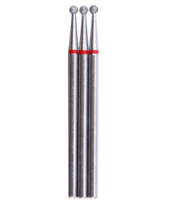 Diamond Burs 20 Pcs Red Sphere 2.1mm - VladMiva