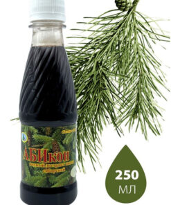 Abikon Siberian Fir Extract Concentrate 250ml | Immune Support, Stomach Health, Cold & Flu Relief | Cell Juice with Vitamins for All Ages