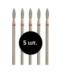 VladMiVa Nail & Pedicure Machine Part 856.104.243.080.025 Flame Sharp 025 Red