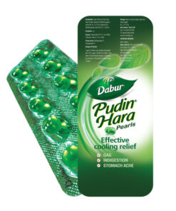 Dabur Pudin Hara Pearls - 10 Capsules for Digestion Relief