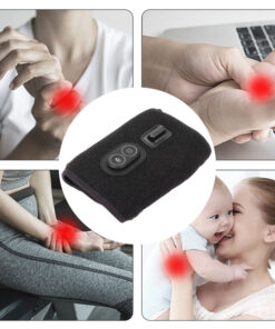 Heated Wrist Brace with Massage & 3 Modes - Carpal Tunnel Relief, Hand & Wrist Warmer (23x21x17cm)