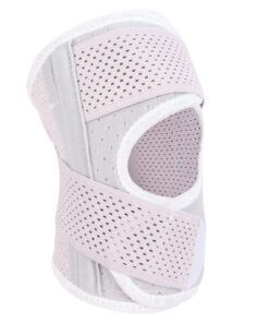 Elastic Knee Brace with Patella Support, Adjustable Strap, Sports Safety Knee Pad (Right Leg XL)