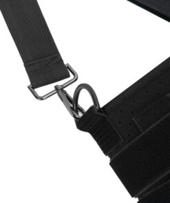 Adjustable Orthopedic Knee Brace for Knee Joint Support - Injury-Resistant, Black (62x50x36cm)