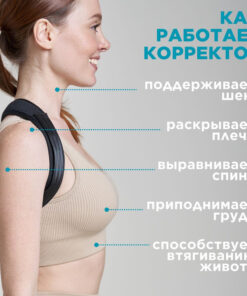 INNORTO Orthopedic Posture Corrector for Women & Men | Back Brace & Spinal Support