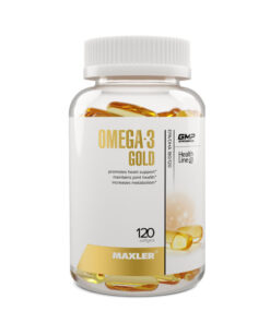 Maxler Omega-3 Gold EU 120 Capsules: Premium Fish Oil Supplement