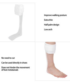 Foot Drop Brace with Hinged Support