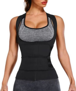 Orthopedic Thoracic Lumbar Posture Corrector with Reinforced Support - Black