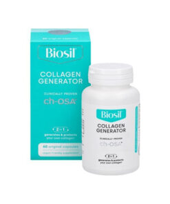 BioSil Collagen Capsules for Joint, Bone, Skin, Nail & Hair Health (60ct, 629mg) - Dietary Supplement