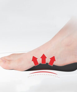 Orthopedic Insoles for Flat Feet: Arch Support Gel Half-Soles