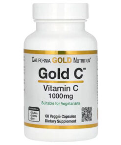 Vitamin C 1000mg 60 Capsules | California Gold Nutrition
