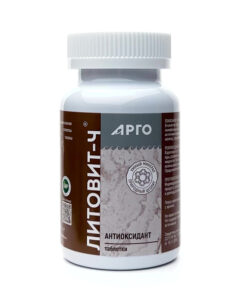 LitoVit-Ch Chaga Zeolite: For Gut Health, Weight Management & Oncology Support (140g Tablets) - Nov, Argo