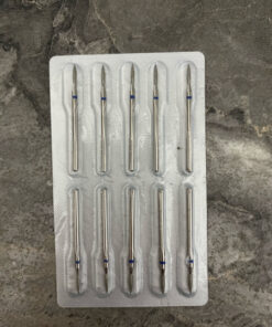 Diamond Flame Bur, Blue, 22mm (10 Pack)