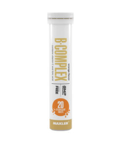 Maxler B-Complex Effervescent Tablets with Orange Flavor - 20 Tablets