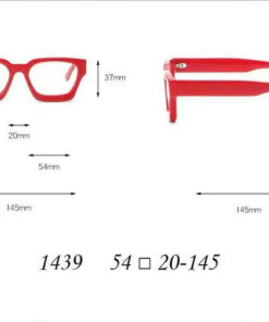 Men's Vintage Acetate Glasses in Women's Frames
