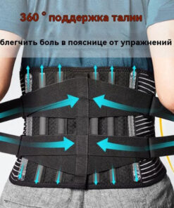 Lumbar Sacral Orthopedic Corset Belt: Herniated Disc Support, Posture Corrector for Men & Women