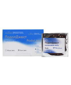VladMiVa Titanium Suture Thread #14 / 5 Pcs