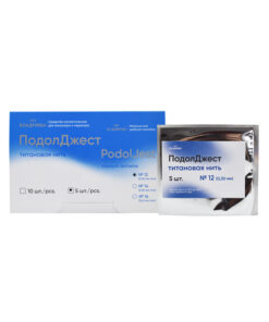 VladmiVa Titanium Suture Thread #12 / 5 pcs