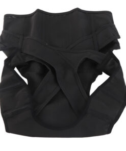 Posture Corrector Brace for Adults & Students - Black Breathable Mesh Adjustable Back Support Belt