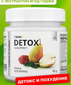 Pear & Goji Berry Detox Smoothie for Weight Loss | 32 Servings, Antioxidant