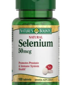 Nature's Bounty Selenium 50mcg Tablets - 100 Count