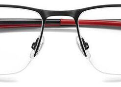 Carrera Ducati CARDUC 047 003 Men's Black Rectangular Stainless Steel Eyeglasses Frame