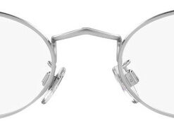 Giorgio Armani AR 131VM 3045 Silver Oval Metal Men's Eyeglasses Frame