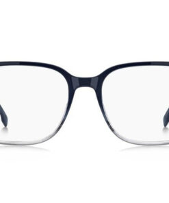 BOSS Men's Rectangular Blue Acetate Eyeglasses 1696 3HH