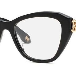 Roberto Cavalli Women's Black Acetate Rectangular Eyeglasses VRC099 700