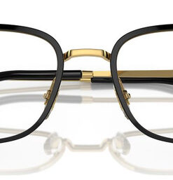 Ray-Ban RX 6495 2991 Black Rectangular Metal Men's Eyeglasses Frames