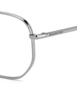 Dsquared2 D2 0054 6LB Men's Grey Hexagonal Metal Eyeglasses Frame