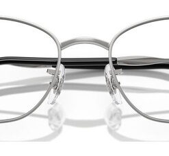 Ray-Ban RX 3749V 2501 Women's Silver Hexagonal Metal Eyeglass Frames