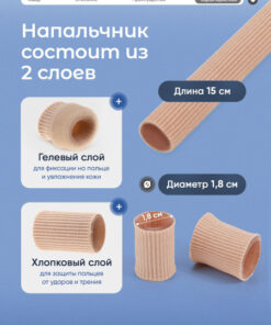 Silicone Toe Protector for Corns & Blisters