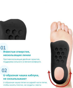Orthopedic Gel Insoles for Flat Feet & Arch Support