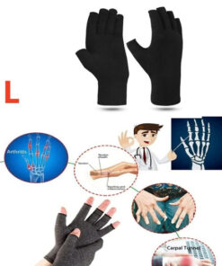 Outdoor Half Finger Gloves: Cycling, Pressure & Joint Protection - 1 Pair