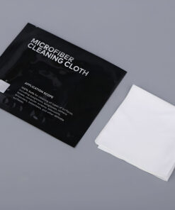 3 White 15x15cm Microfiber Cleaning Cloths for Lenses, Glass, Eyeglasses