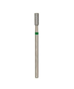 * **VladMiVa Diamond Nail Bit - Cylinder, Side & End Cutting, 3.3mm Diameter, Green, 3-Pack**