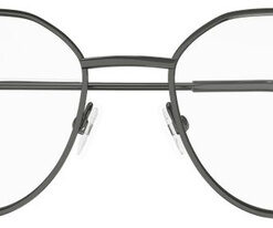 Alexander McQueen AM0479O 003 Grey Round Metal Eyeglasses
