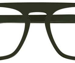 Saint Laurent SL157 011 Men's Green Acetate Rectangle Eyeglasses