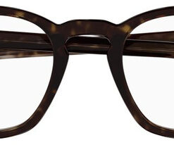 Saint Laurent SL28OPT 007 Brown Acetate Pantos Eyeglasses